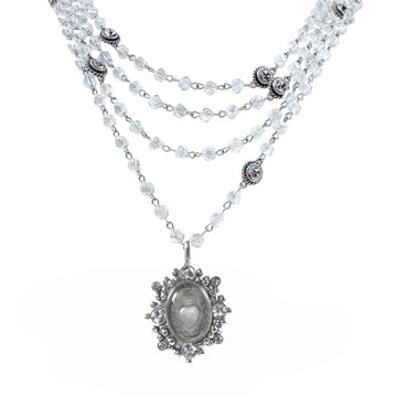 Magdalena Crystal AB-Virgins Saints and Angels-Swag Designer Jewelry