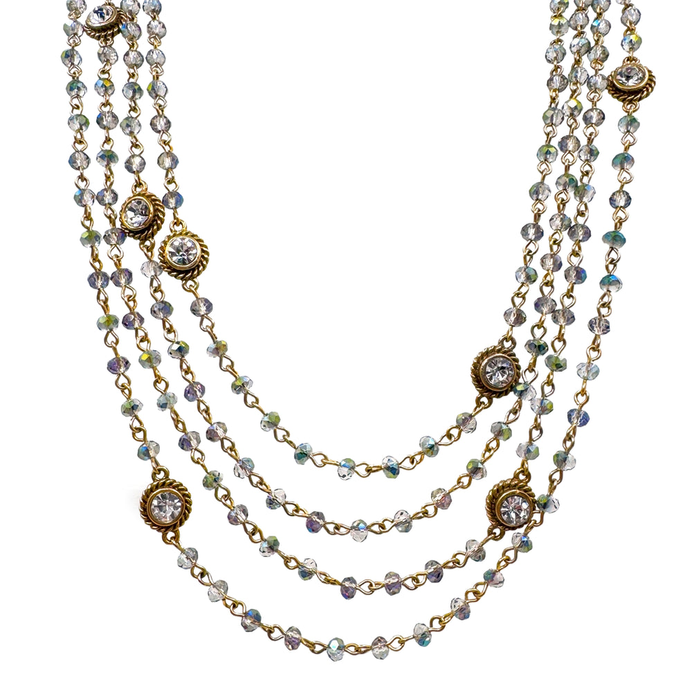 Magdalena Gold Blue Lagoon-Virgins Saints and Angels-Swag Designer Jewelry