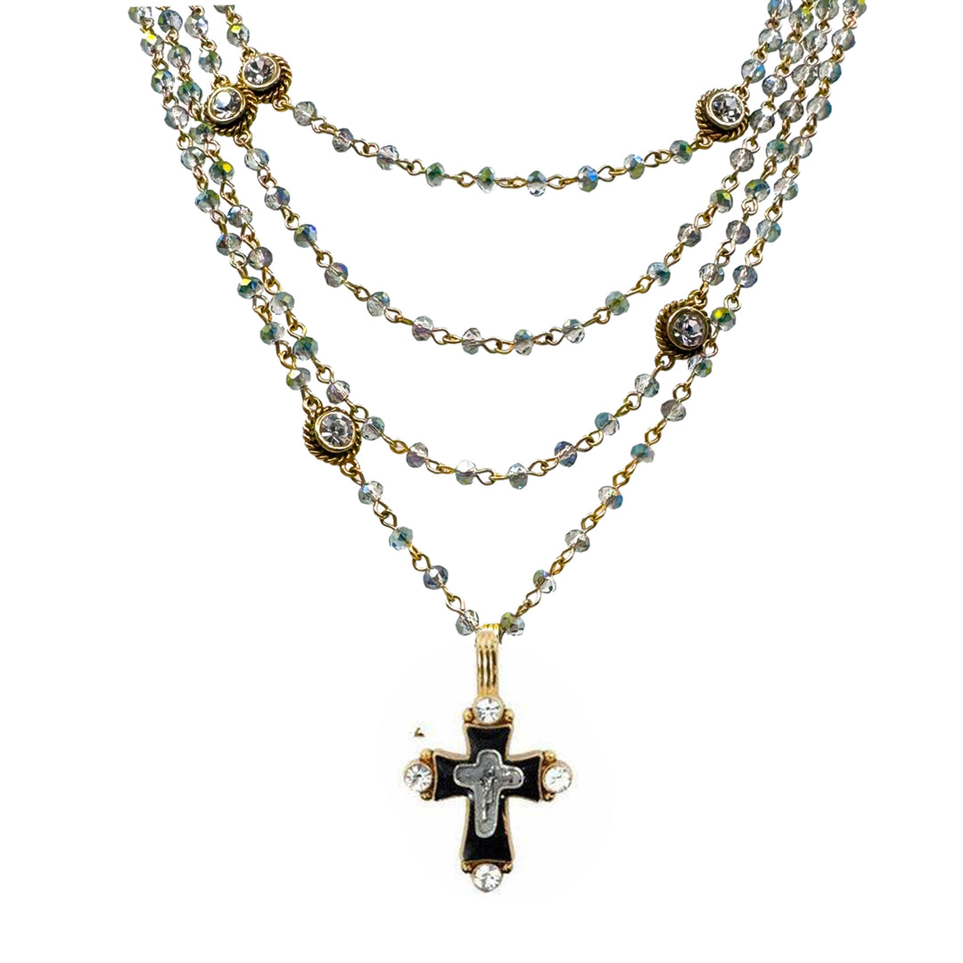 Magdalena Gold Blue Lagoon-Virgins Saints and Angels-Swag Designer Jewelry