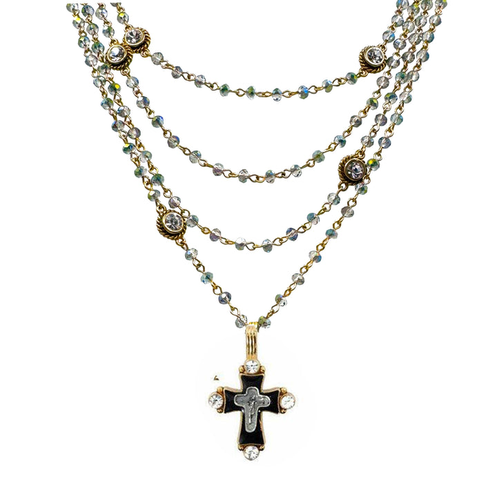 Magdalena Gold Blue Lagoon-Virgins Saints and Angels-Swag Designer Jewelry