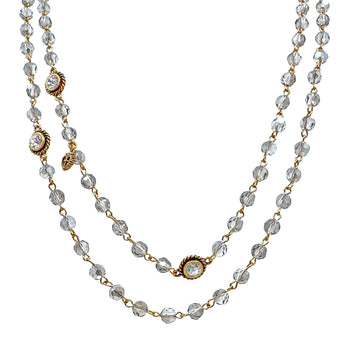 Magdalena Wrap in Black Diamond-Virgins Saints and Angels-Swag Designer Jewelry