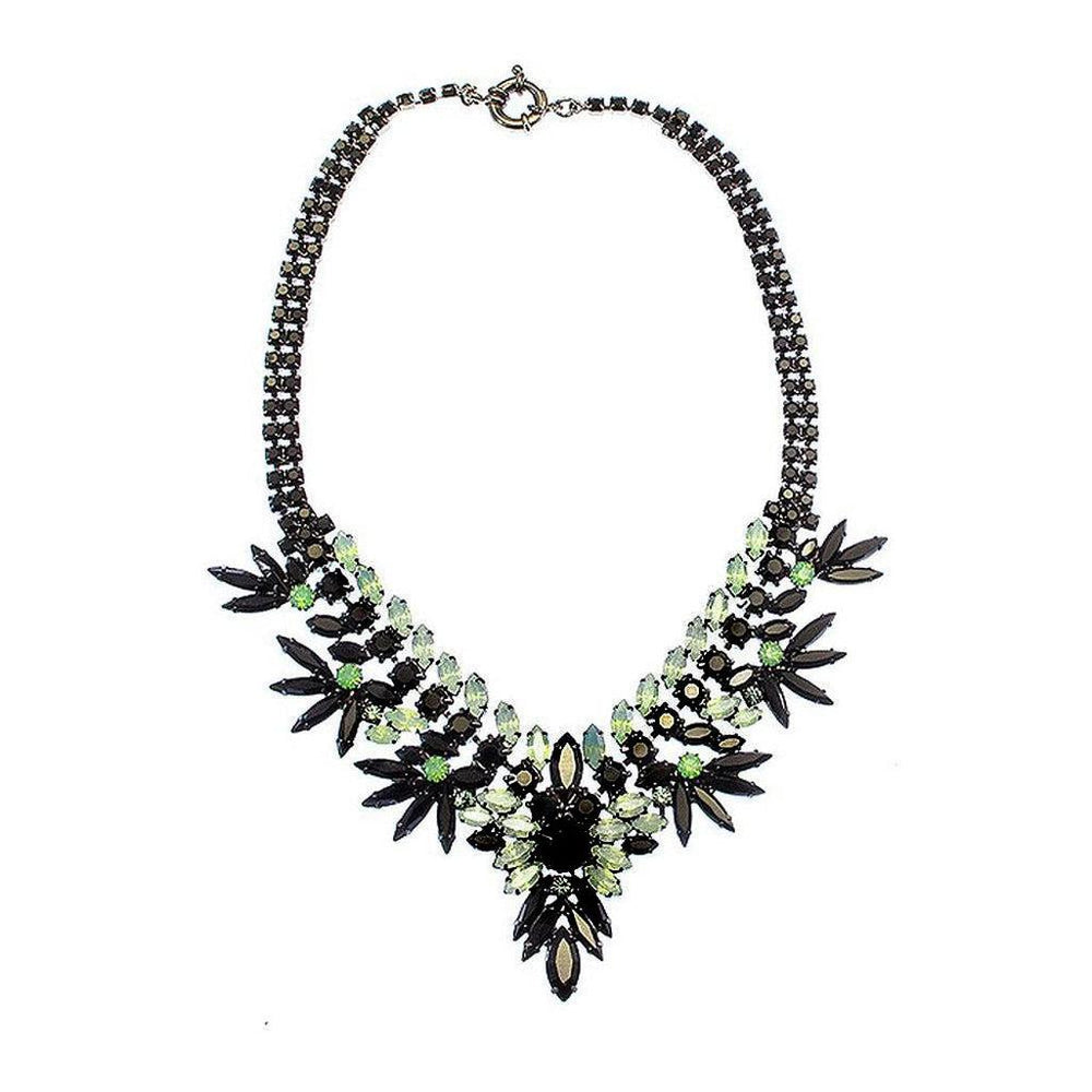 Opal and Amethyst Necklace-Elizabeth Cole-Swag Designer Jewelry