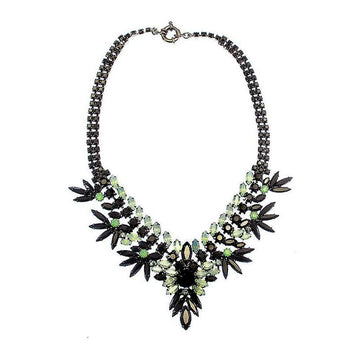 Opal and Amethyst Necklace-Elizabeth Cole-Swag Designer Jewelry