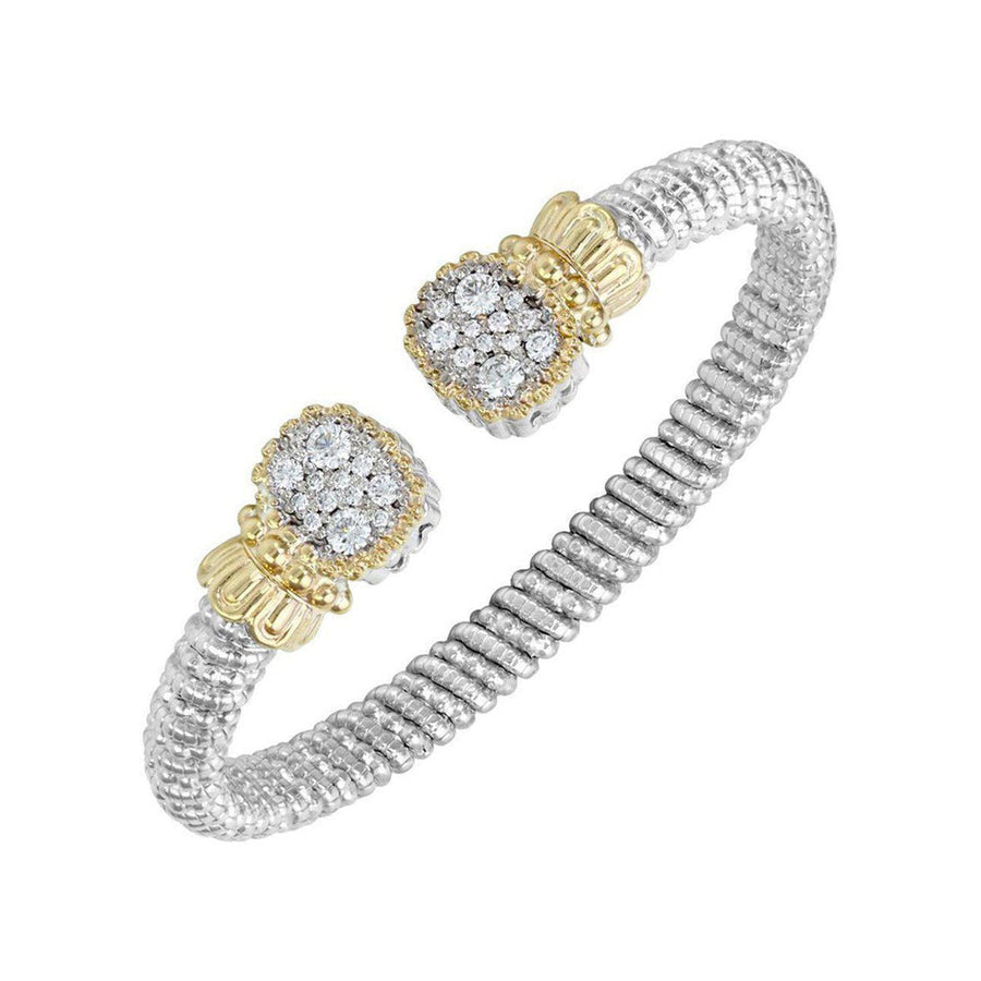 Open Pave Cap Bracelet-Vahan-Swag Designer Jewelry