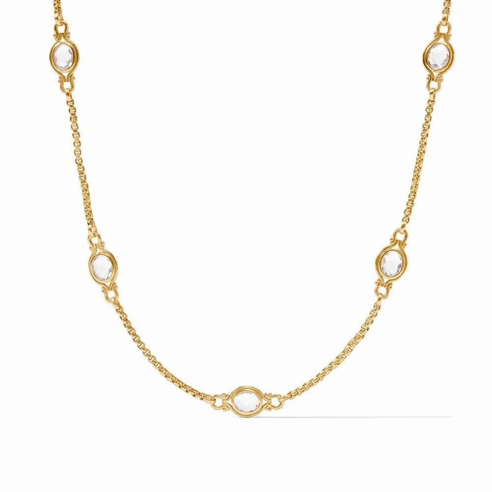 Saratoga Stone Station Necklace-Julie Vos-Swag Designer Jewelry
