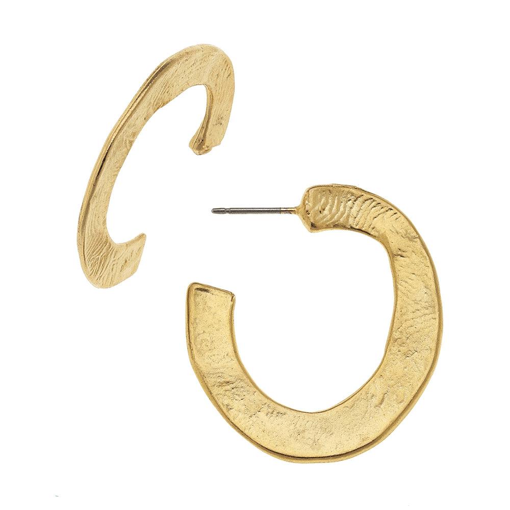 Small Hoop Earrings-Susan Shaw-Swag Designer Jewelry