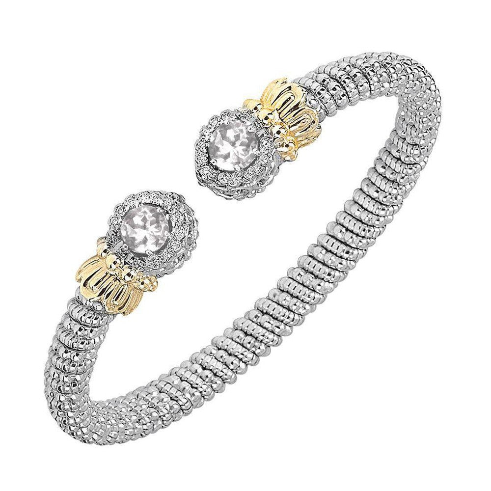 Topaz Halo Bracelet-Vahan-Swag Designer Jewelry