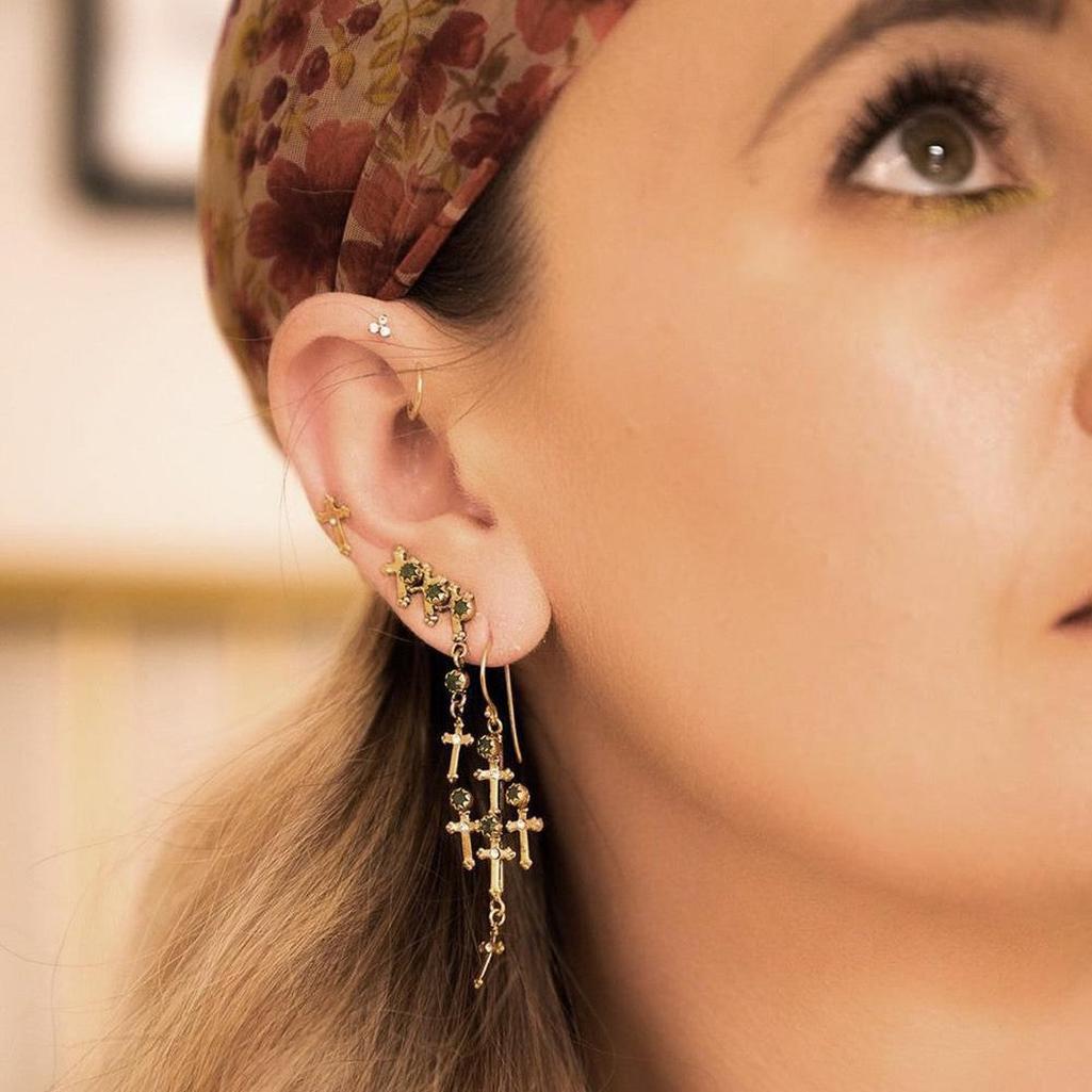 World Earrings-Virgins Saints and Angels-Swag Designer Jewelry
