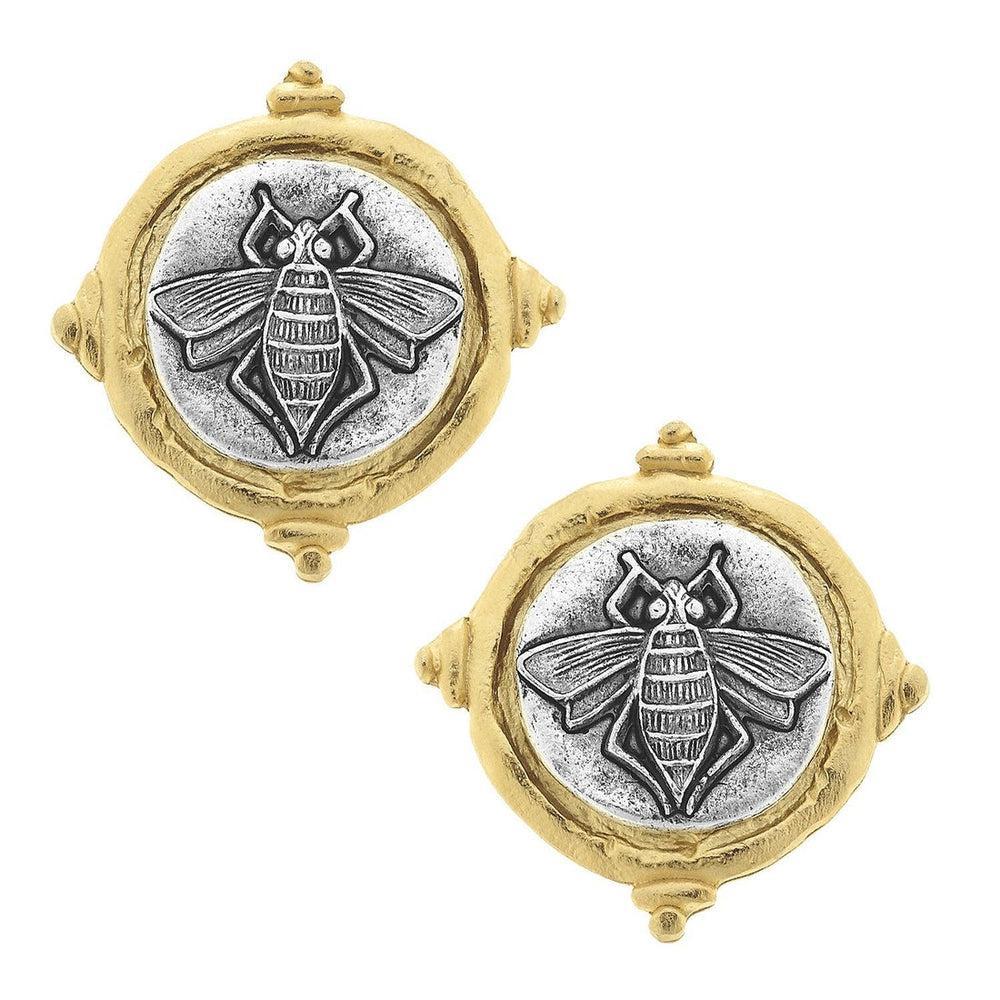 Designer shop bee earrings