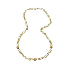 Gold Link Necklace-Susan Shaw-Swag Designer Jewelry