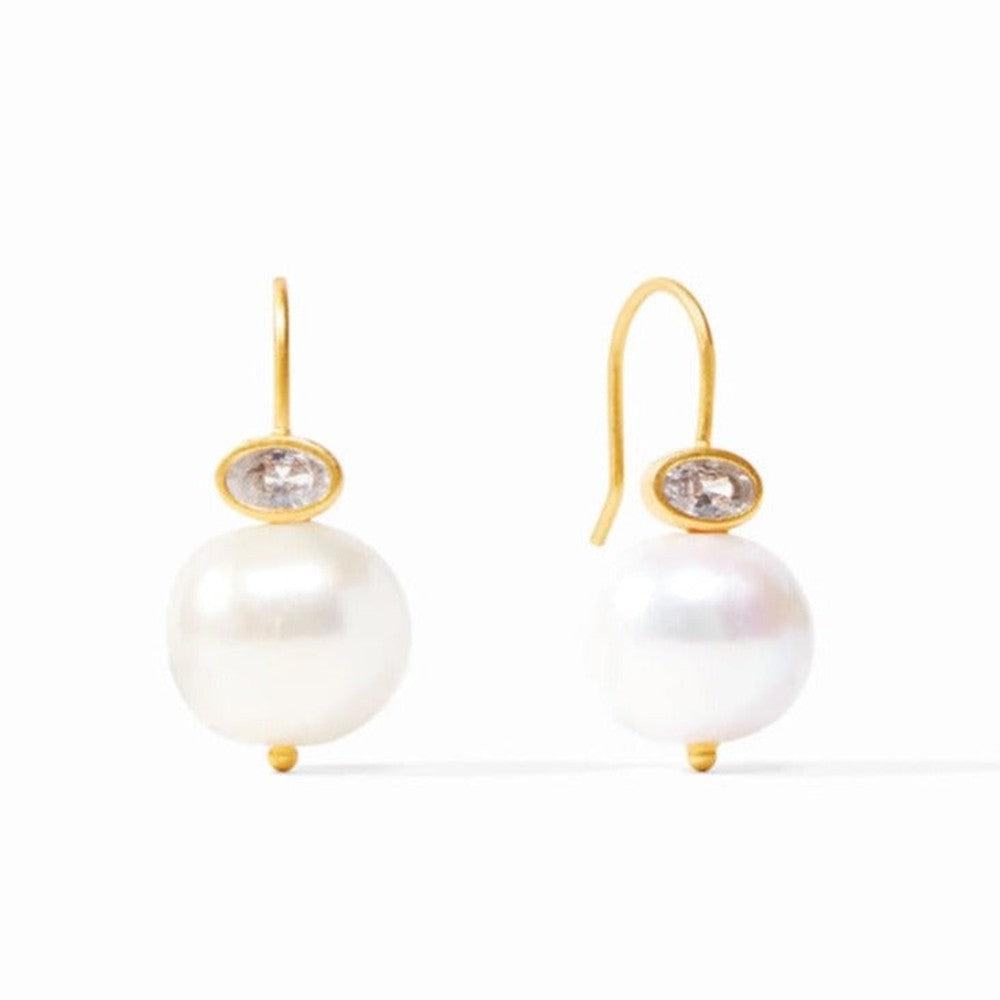 Margurite Pearl Earring-Julie Vos-Swag Designer Jewelry