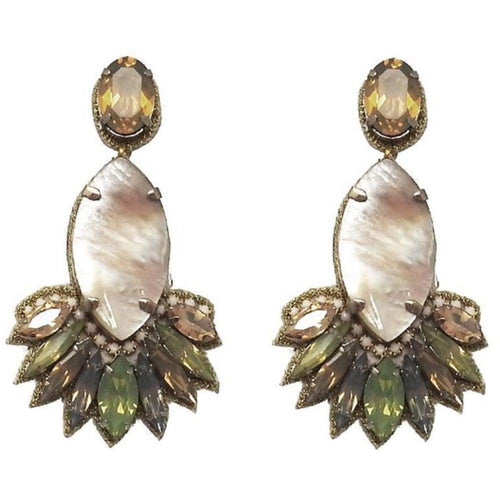 Tulum Drop Earrings-Suzanna Dai-Swag Designer Jewelry