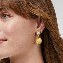 Trieste Coin Statement Earring-Julie Vos-Swag Designer Jewelry