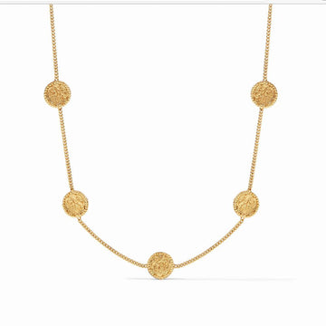 Trieste Delicate Station Necklace-Julie Vos-Swag Designer Jewelry